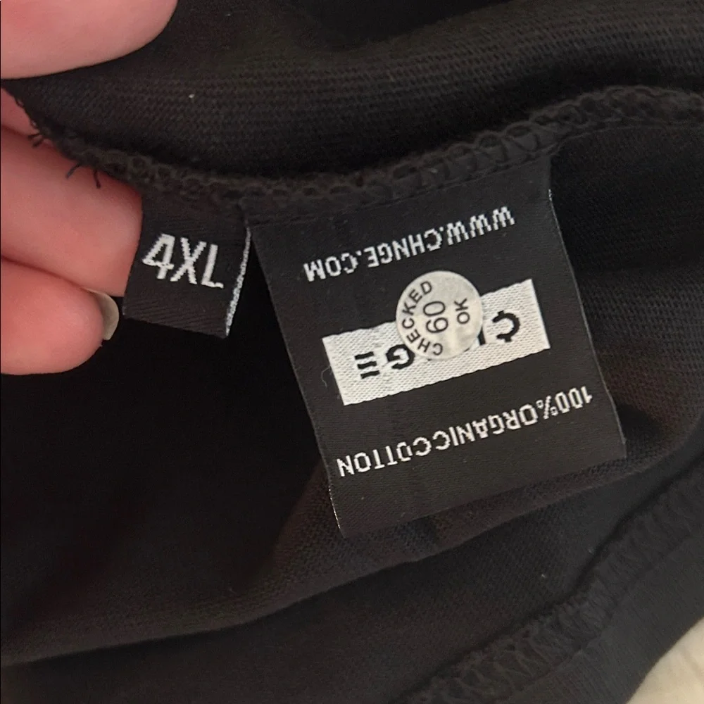 CHNGE Black Statement Tee- unworn - Picture 5 of 9